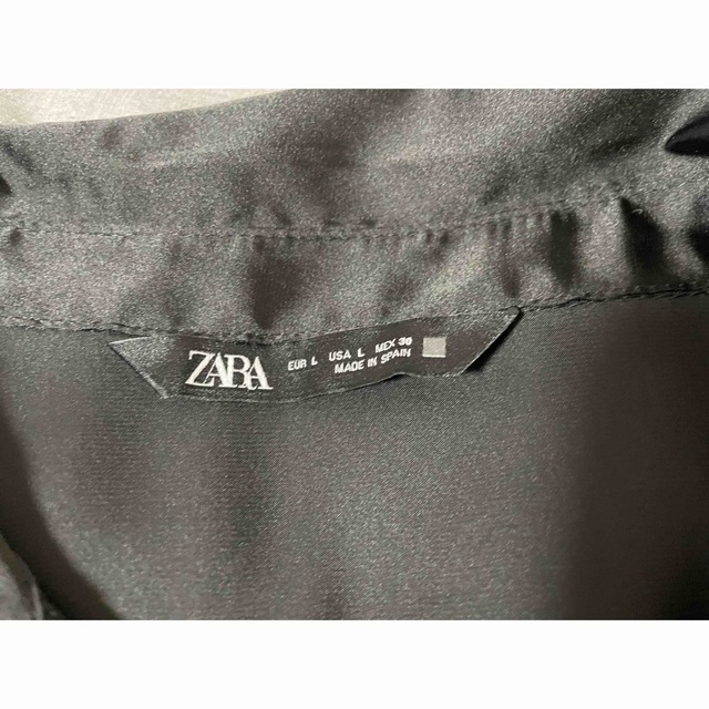 ZARA(ザラ)のZARA   ブラウス　BLACK レディースのトップス(その他)の商品写真