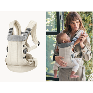 ベビービョルン(BABYBJORN)の【なぁ様専用】BabyBjorn ベビーキャリアハーモニー 抱っこ紐 クリーム(抱っこひも/おんぶひも)