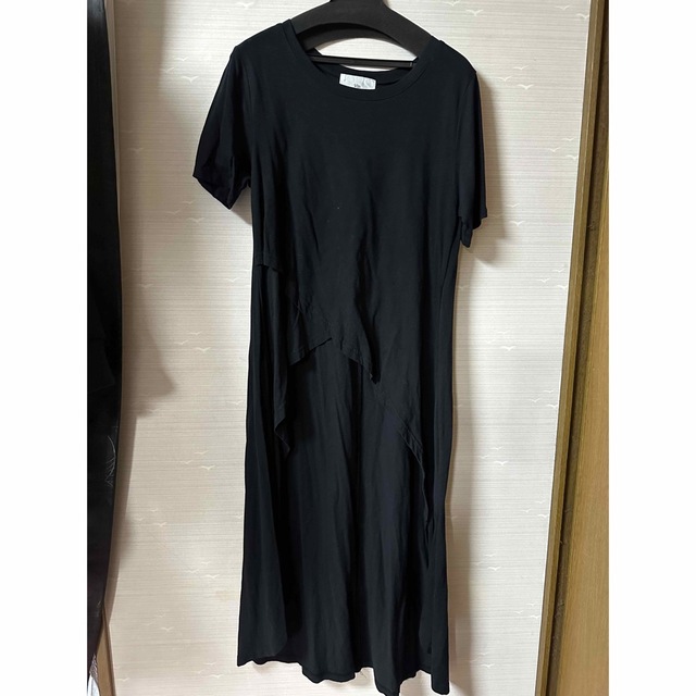 Vin ロングTシャツラウンドヘム レディースのトップス(Tシャツ(半袖/袖なし))の商品写真
