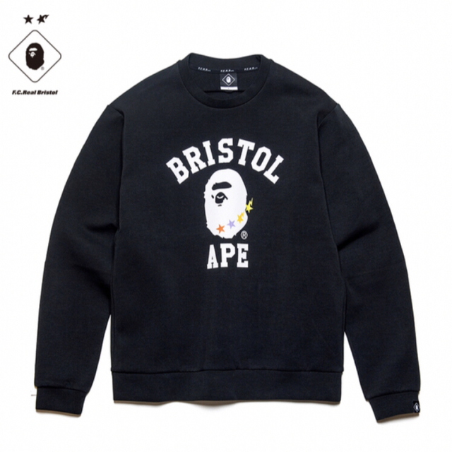 F.C.R.B.(エフシーアールビー)のBAPE×FCRB COLLEGE CREWNECK SWEAT XL メンズのトップス(スウェット)の商品写真