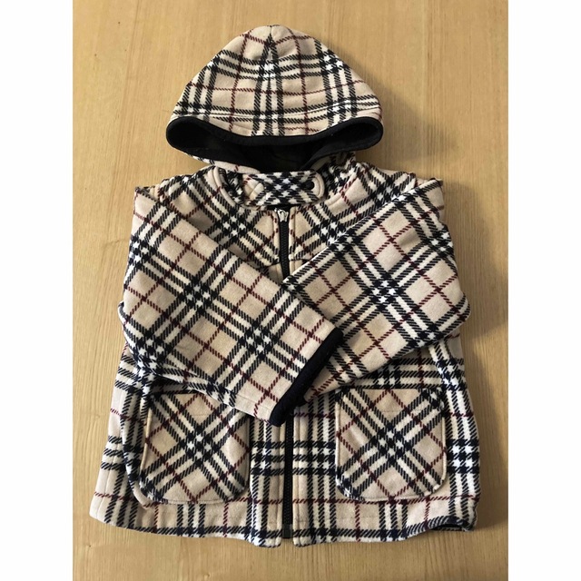 BURBERRY(バーバリー)のused品Burberryジャケット80cm キッズ/ベビー/マタニティのベビー服(~85cm)(ジャケット/コート)の商品写真