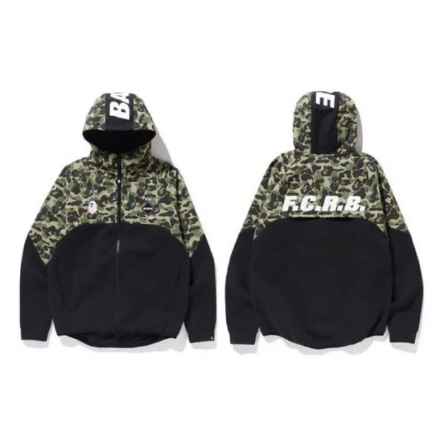 F.C.Real Bristol BAPE FCRB コラボ パーカー XL パーカー