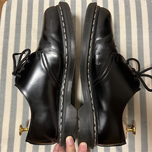 Dr.Martens(ドクターマーチン)の期間限定値引き！　Dr.Martens (ドクターマーチン)３ホール白ステッチ　 メンズの靴/シューズ(ブーツ)の商品写真