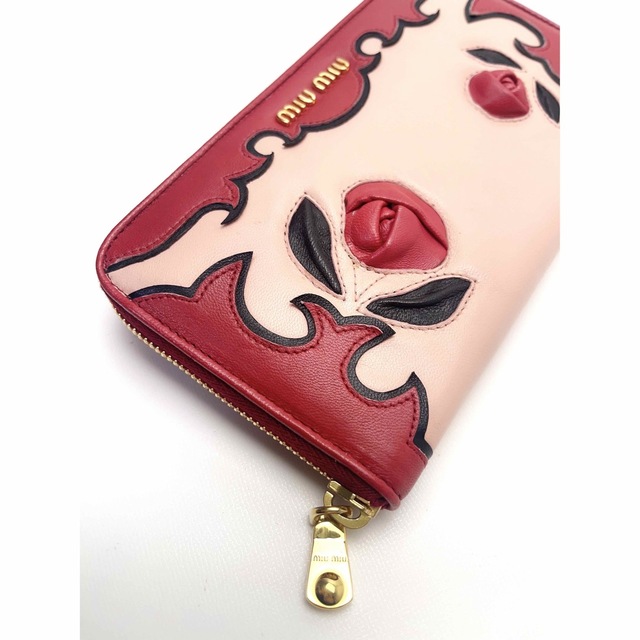 D855 極美品 ミュウミュウ MIUMIU 長財布