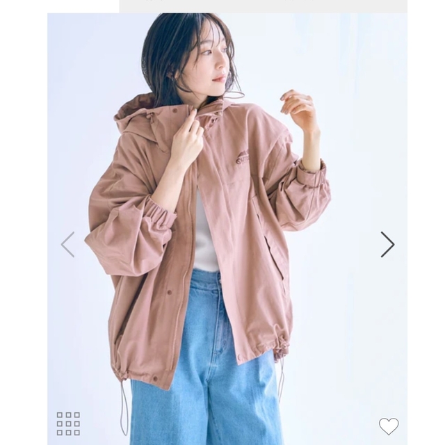 泉里香さん着用✨新品！♥️OUTDOOR×Vis♥️マウンテンパーカー。Ｓ。