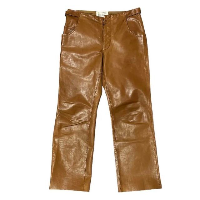 04ss MAISON MARTIN MARGIELA lether pants | フリマアプリ ラクマ