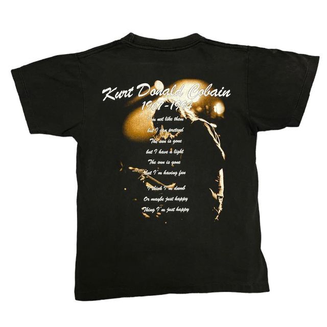 VINTAGE THE ROXX Kurt Cobain 追悼 T-shirt メンズのトップス(Tシャツ/カットソー(半袖/袖なし))の商品写真