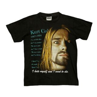 VINTAGE THE ROXX Kurt Cobain 追悼 T-shirt(Tシャツ/カットソー(半袖/袖なし))