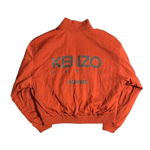 90's KENZO HOMME back logo bomber jacket | フリマアプリ ラクマ