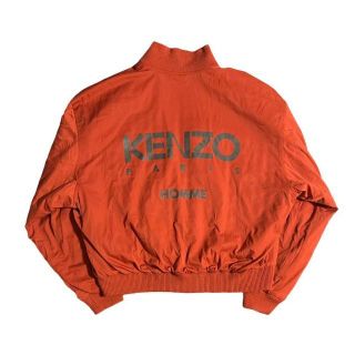 ケンゾー(KENZO)の90's KENZO HOMME back logo bomber jacket(ダウンジャケット)