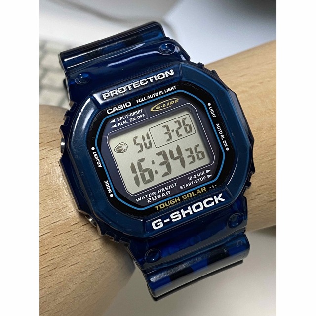 G-SHOCK ジーショック メンズ 腕時計 G-LIDE ブルー 青