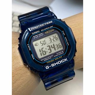 値下げ中！ G-SHOCK 3436 ブルー カモフラージュ Sシリーズ