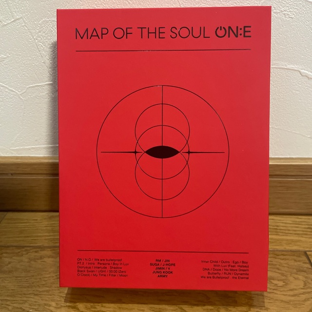 BTS    MAP OF THE SOUL ON:E