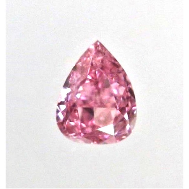 Fancy vivid purplish pink 0.043ctピンクダイヤの通販 by 生ハム