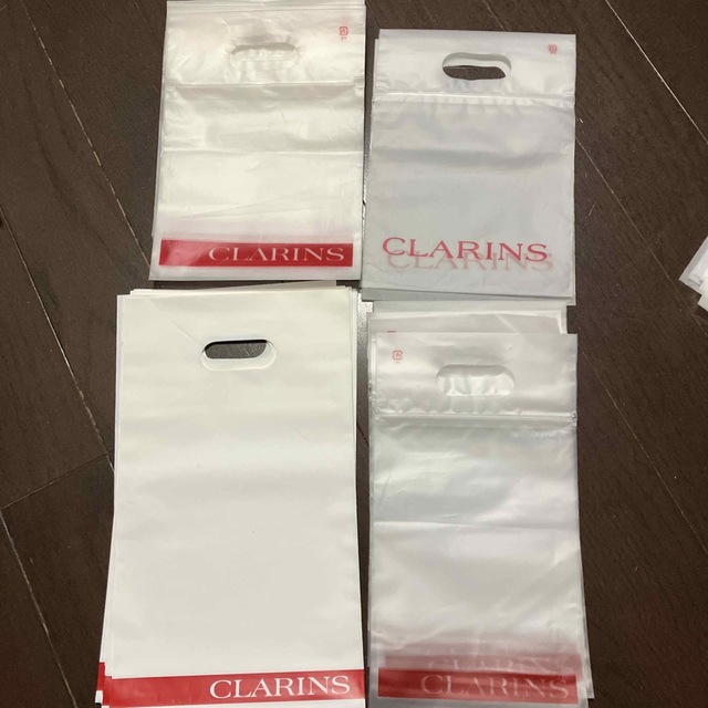 CLARINS(クラランス)のクラランス ビニール袋 28枚 レディースのバッグ(ショップ袋)の商品写真