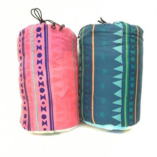 コールマン(Coleman)のコールマン ユーススリービングバッグ 子供用寝袋 2個セット ピンク ブルー(寝袋/寝具)