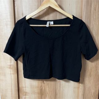 エイチアンドエム(H&M)のH&M クロップドTシャツ(Tシャツ(半袖/袖なし))