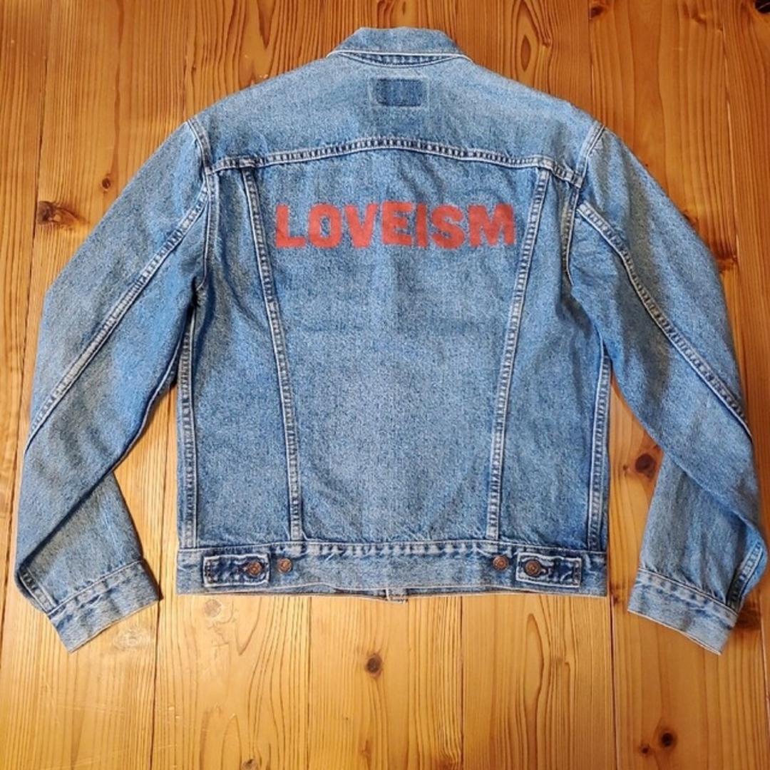 Levi's(リーバイス)のUSA製 LEVI’S 70505 denimjacket ステンシル メンズのジャケット/アウター(Gジャン/デニムジャケット)の商品写真