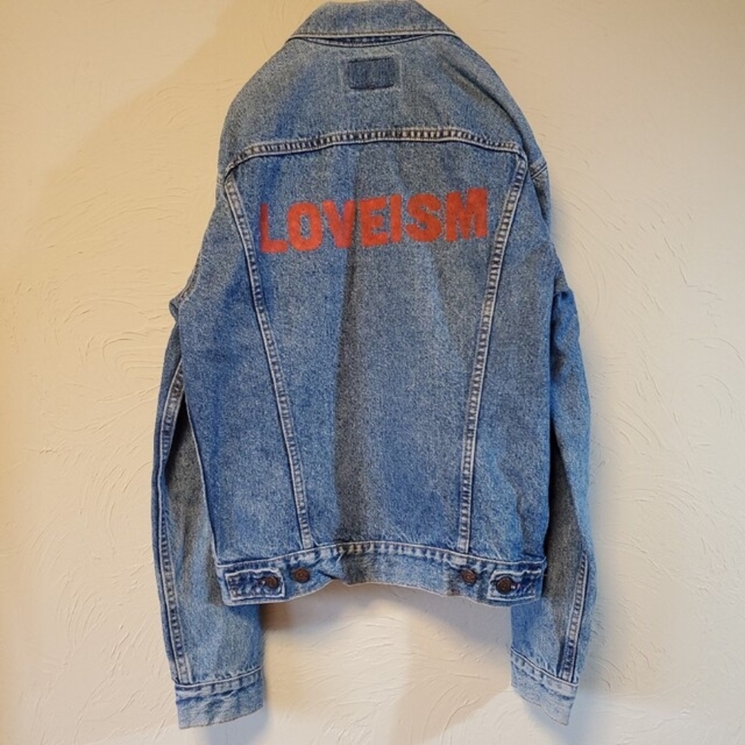 Levi's(リーバイス)のUSA製 LEVI’S 70505 denimjacket ステンシル メンズのジャケット/アウター(Gジャン/デニムジャケット)の商品写真