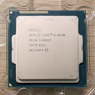 CPU core i5 4670K(PCパーツ)