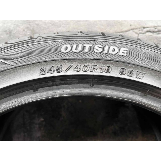 245/40R19　2本　グッドイヤー　アルファード、フーガ、ベンツEクラス