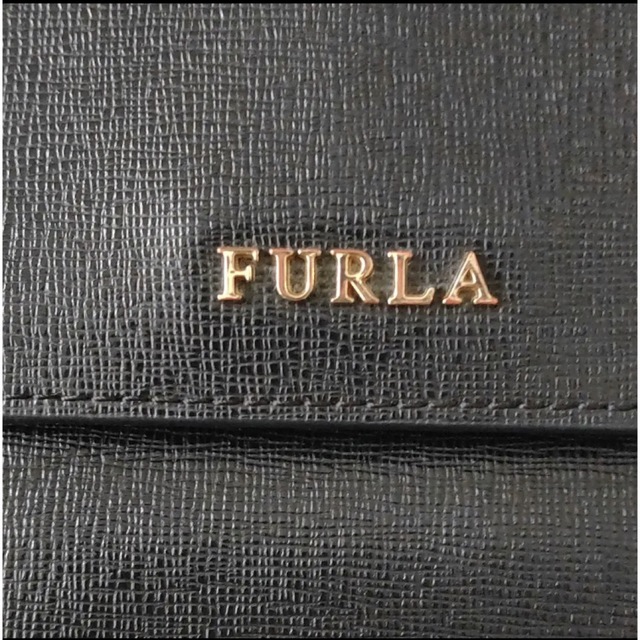 Furla(フルラ)のFURLAリーヴァ ショルダーバッグ  ブラック ウォレット 2way レディースのバッグ(ショルダーバッグ)の商品写真