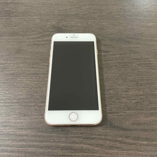 アイフォーン(iPhone)の【美品】iPhone 8 64G ピンクゴールド(スマートフォン本体)