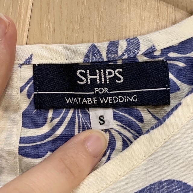 SHIPS(シップス)のSHIPS×ワタベウエディング ワンピース レディースのワンピース(ロングワンピース/マキシワンピース)の商品写真