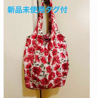 シビラ(Sybilla)のシビラ 花柄エコバッグ 撥水加工【新品未使用タグ付】(エコバッグ)