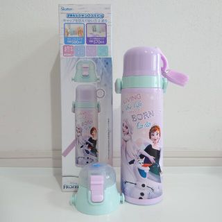 アナ雪  新品 580ml 2way ステンレスボトル 570ml(水筒)