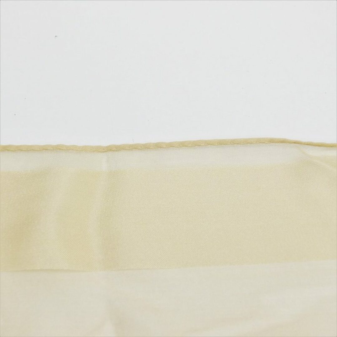 Balenciaga(バレンシアガ)のショール  ストール  黄 ストライプ 【中古】 JA-15666 レディースのファッション小物(その他)の商品写真