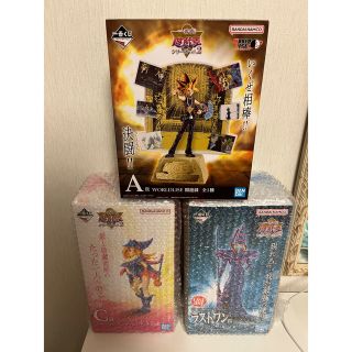 ユウギオウ(遊戯王)の遊戯王　一番くじ　フィギュア　アテム　ブラックマジシャン　ガール　ブラマジ(アニメ/ゲーム)