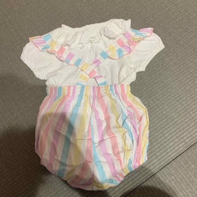 Disney Baby 半袖　ダンボのロンパース　80   キッズ/ベビー/マタニティのベビー服(~85cm)(ロンパース)の商品写真