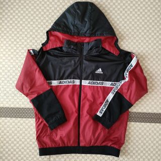 アディダス(adidas)の(160) adidas アディダス 裏トリコット ウィンドブレーカー(ジャケット/上着)