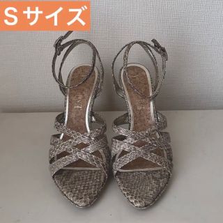 エスペランサ(ESPERANZA)のエスペランサ パイソンヒールサンダル(サンダル)