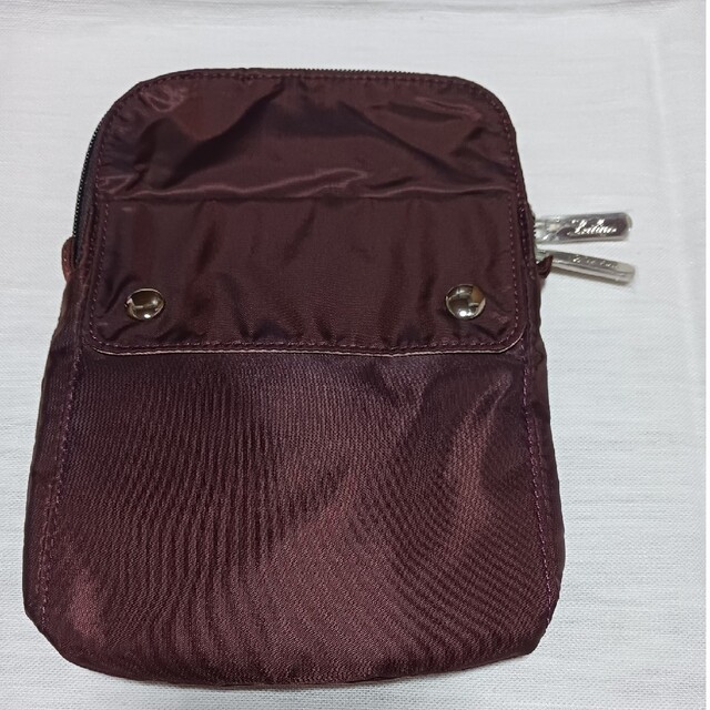 leilian(レリアン)の新品未使用 トラベル ポシェット ブラウン レディースのバッグ(ショルダーバッグ)の商品写真