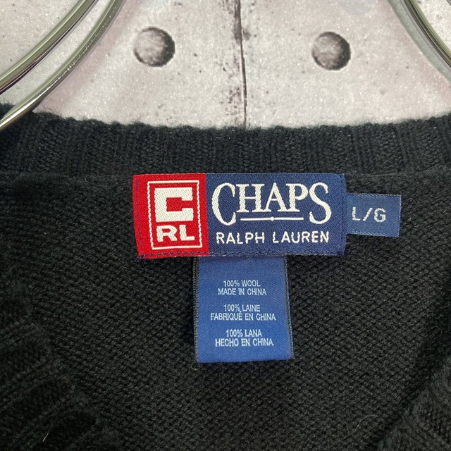 CHAPS(チャップス)の【レアデザイン】90s CHAPS ラルフローレン デザインニット セーター メンズのトップス(ニット/セーター)の商品写真