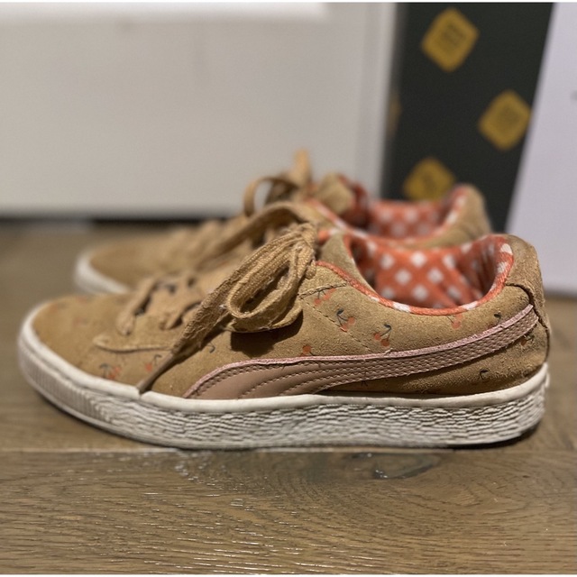 PUMA(プーマ)のPUMA X TINY COTTONS スニーカー チェリー 22cm キッズ/ベビー/マタニティのキッズ靴/シューズ(15cm~)(スニーカー)の商品写真