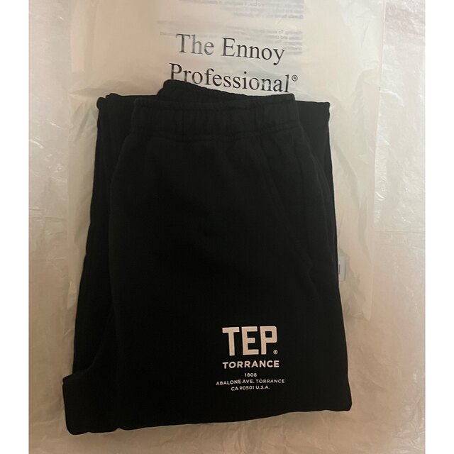 ENNOY TEP PANTS (BLACK) M ENNOY TEP PANTS (BLACK) M