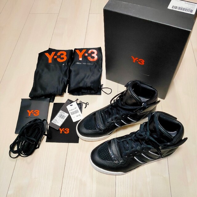 箱付き美品  Y-3 HAYWORT  ハイカットスニーカー adidas