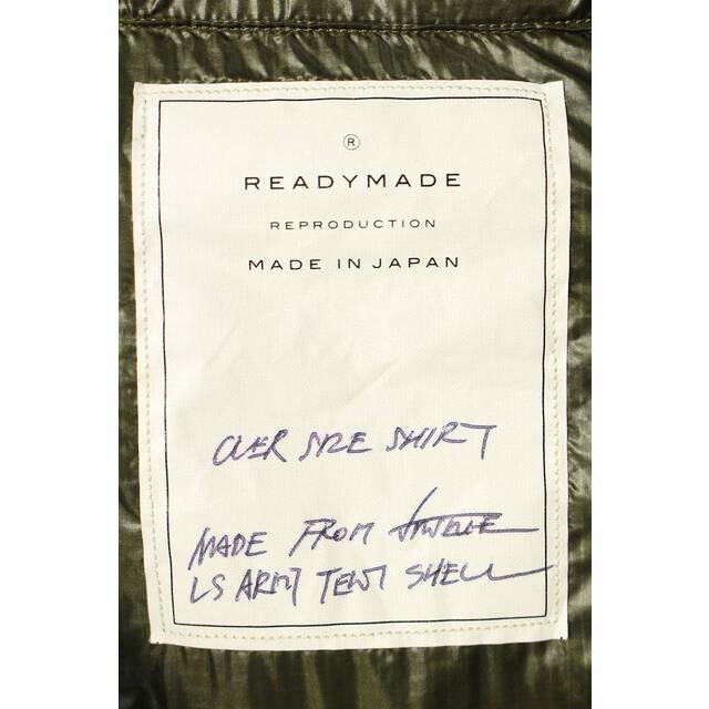 レディメイド  RE-C0-KH-00-00-187 バック刺繍ロゴ長袖シャツ メンズ 1