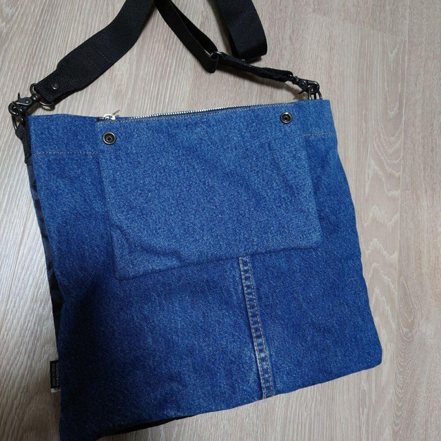 PORTER(ポーター)のPOTR（ポーター）「デニムｄｅミライ」ｄｅｎｉｍｂａｇ メンズのバッグ(ショルダーバッグ)の商品写真