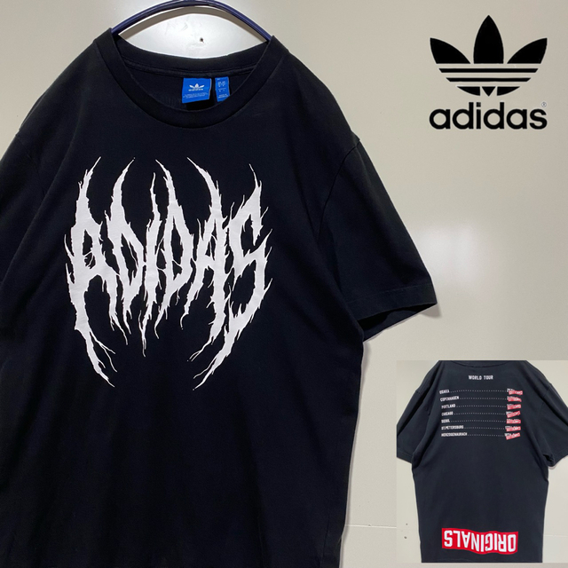 adidas(アディダス)のアディダス　メタリカ　ロックンロール　激レア　Tシャツ　入手困難　メンズM 古着 メンズのトップス(Tシャツ/カットソー(半袖/袖なし))の商品写真