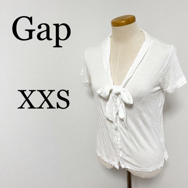 GAP(ギャップ)のGap ギャップ　レディース　シャツ　ブラウス　XXSサイズ レディースのトップス(シャツ/ブラウス(半袖/袖なし))の商品写真