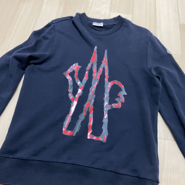 MONCLER モンクレール スウェット ネイビー Mサイズ トレーナー - www