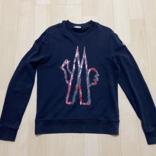 MONCLER - MONCLER モンクレール スウェット ネイビー Mサイズ