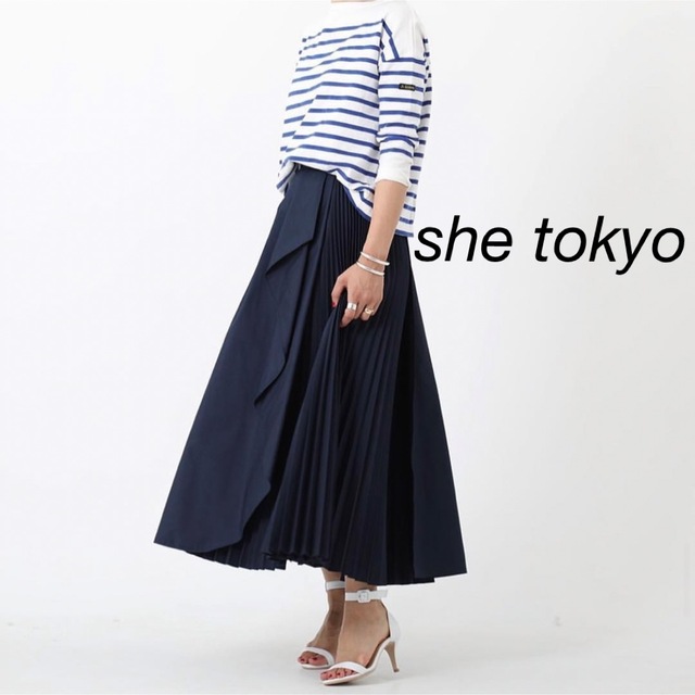 SHE Tokyo Elliy melton 完売品 36サイズ ロングスカート