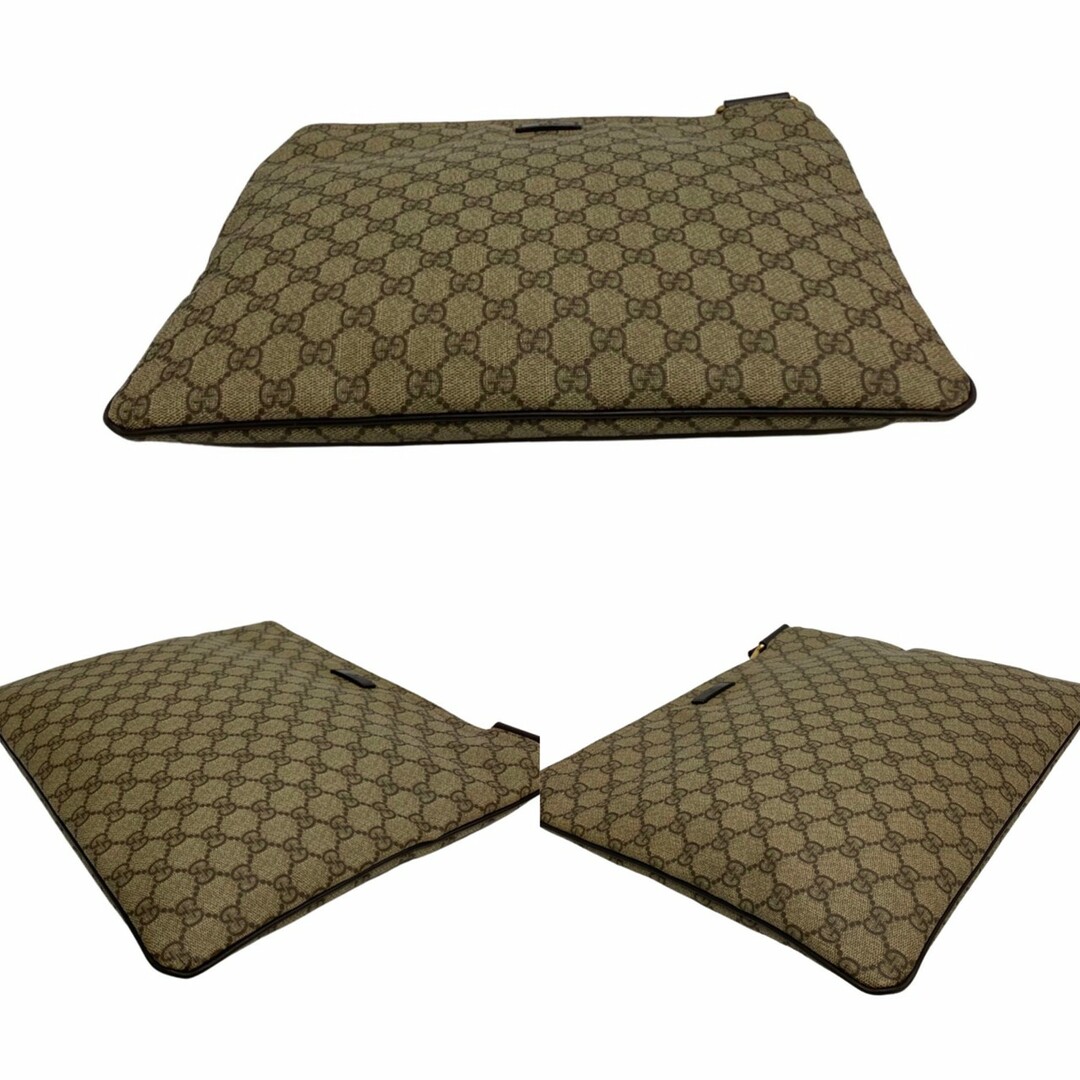 Gucci - 極 美品 GUCCI グッチ GGモノグラム 総柄 ロゴ レザー 本革