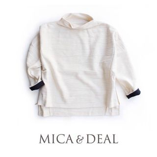 マイカアンドディール(MICA&DEAL)のMICA&DEAL マイカアンドディール　ボトルネックプルオーバー(Tシャツ(長袖/七分))