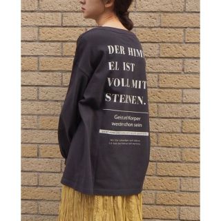 ティップトップ(tip top)の専用【新品】tiptop☆バックプリントロゴロンT(Tシャツ(長袖/七分))